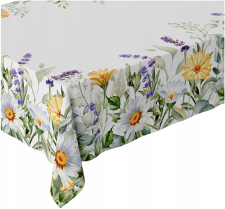 Obrus odolný voči škvrnám 140 cm x 240 cm, obdĺžnikový